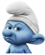 Grouchy Smurf