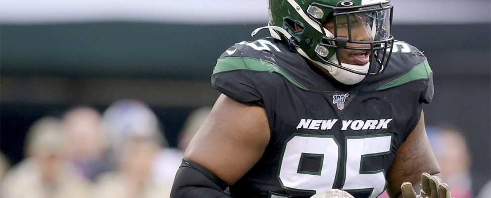 Quinnen Williams broke foot during workout; Jets hopeful he's ready for  training camp